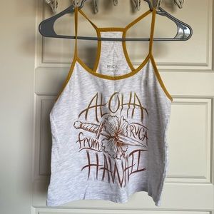 RVCA RACERBACK TANK TOP